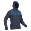 Quechua Men's Hiking Fleece Hoodie - U-Warm SH 100 Blue -Outdoor Adventure Shop men s hiking fleece hoodie u warm sh 100 blue