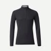 Men's Hiking Long-Sleeved Merino T-Shirt - Trek 500 Black -Outdoor Adventure Shop men s hiking long sleeved merino t shirt trek 500 black