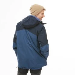 Men’s Hiking 3-in-1 Jacket - Travel 500 Blue -Outdoor Adventure Shop mens hiking 3 in 1 jacket travel 500 blue 2