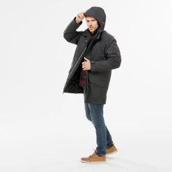 Men’s Hiking 3-in-1 Jacket - Travel 700 Black -Outdoor Adventure Shop mens hiking 3 in 1 jacket travel 700 black 12