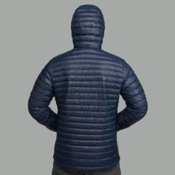 Men’s Hiking Down Jacket – MT 100 Navy -Outdoor Adventure Shop mens hiking down jacket mt 100 navy 4