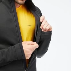 Quechua Men’s Hiking Fleece Jacket - MH 520 Black 19 Quechua Men’s Hiking Fleece Jacket - MH 520 Black -Outdoor Adventure Shop mens hiking fleece jacket mh 520 black 6
