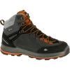 Men’s Leather Hiking Boots - MT 100 Grey 2 Men’s Leather Hiking Boots - MT 100 Grey -Outdoor Adventure Shop mens hiking leather boots mt 100
