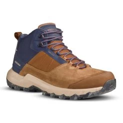 Quechua Men’s Waterproof Hiking Shoes - MH 500 Brown
