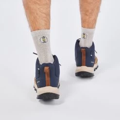 Quechua Men’s Waterproof Hiking Shoes - MH 500 Brown -Outdoor Adventure Shop mens hiking mid shoes mh 500 brown 6