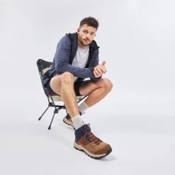 Quechua Men’s Waterproof Hiking Shoes - MH 500 Brown -Outdoor Adventure Shop mens hiking mid shoes mh 500 brown 7