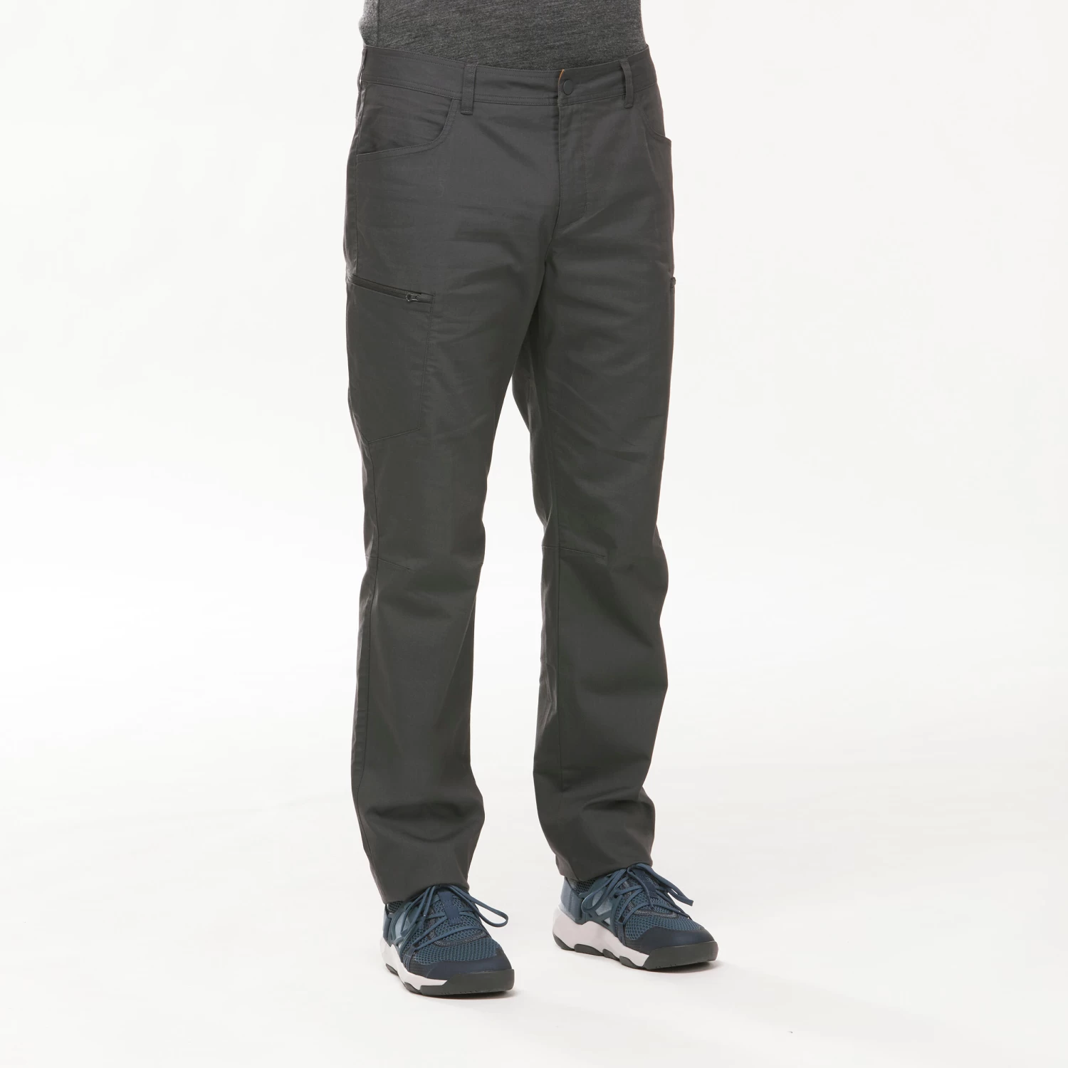 Quechua Men’s Hiking Pants - NH 500 Grey 5 Quechua Men’s Hiking Pants - NH 500 Grey - Image 3