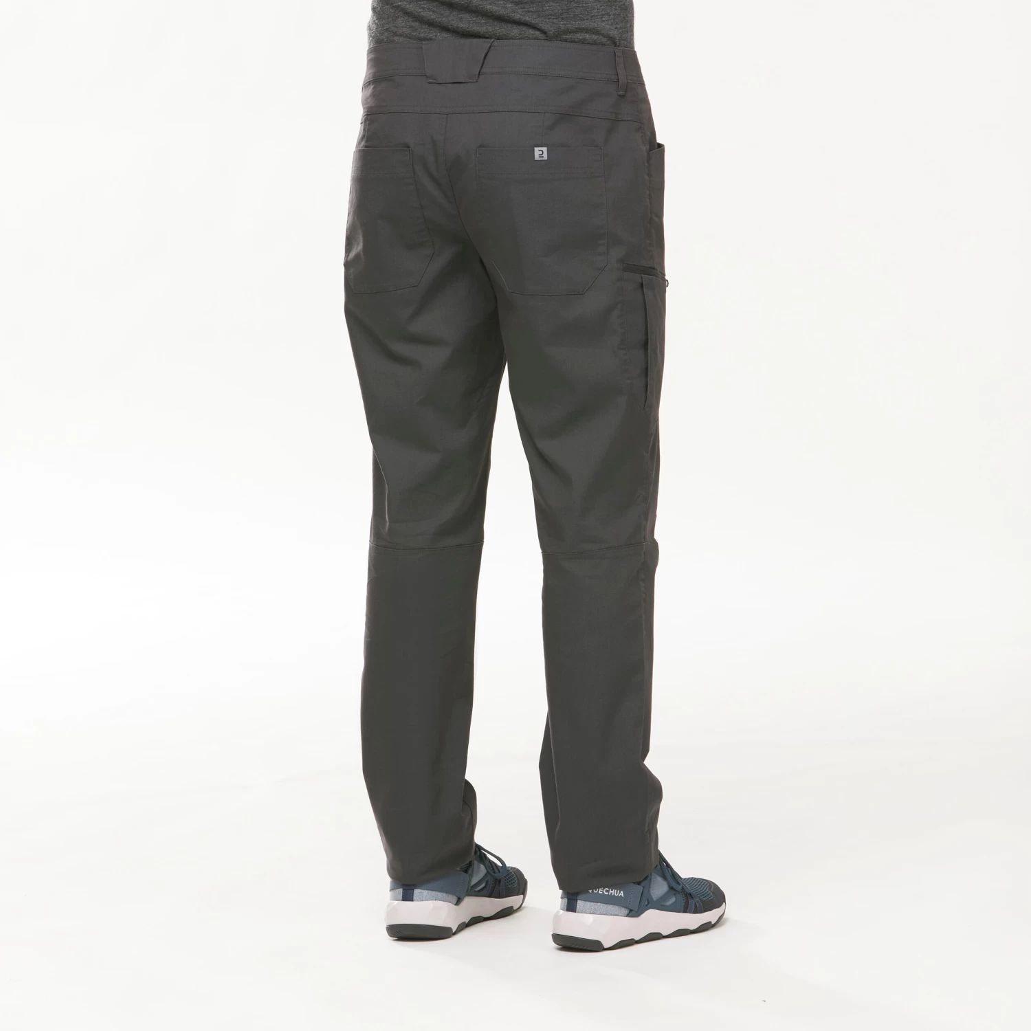 Quechua Men’s Hiking Pants - NH 500 Grey 9 Quechua Men’s Hiking Pants - NH 500 Grey - Image 7