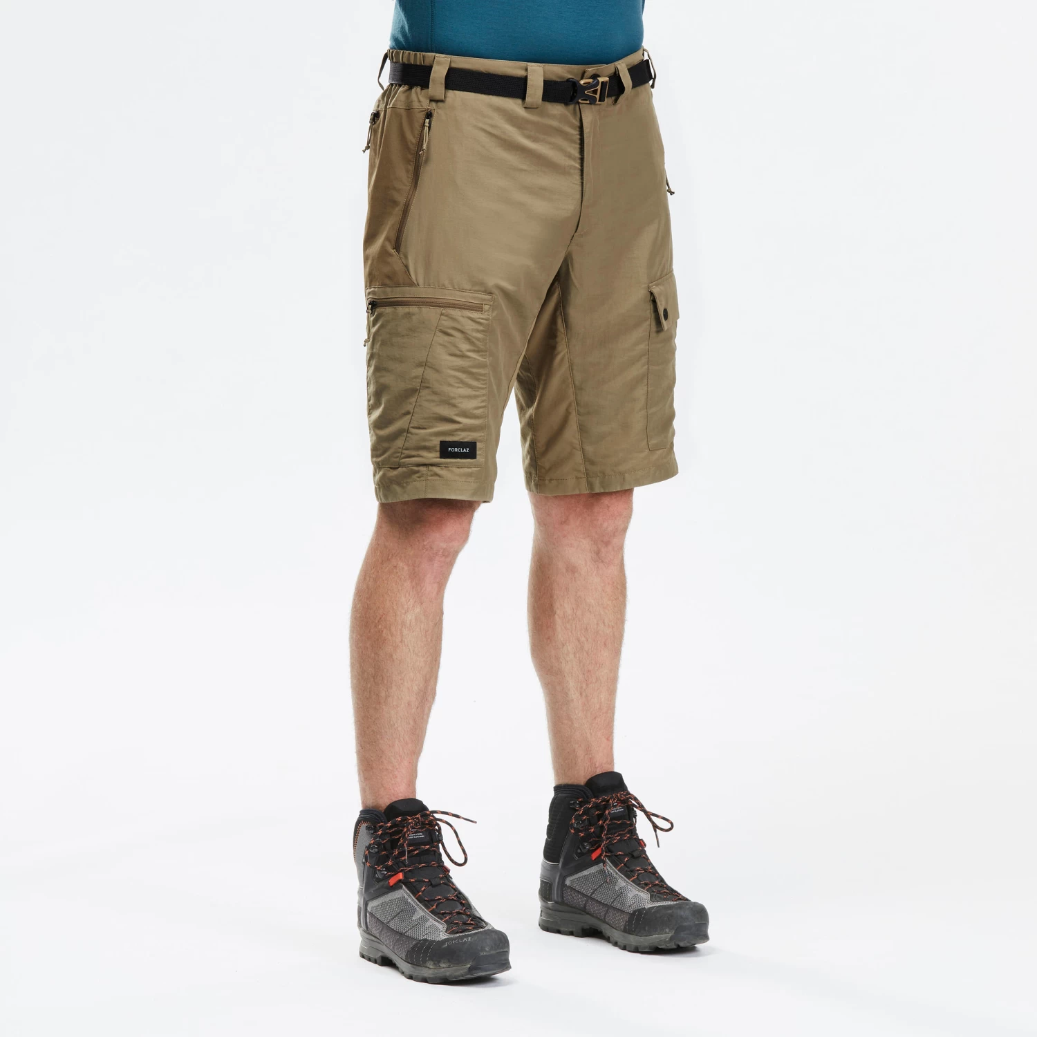 Men’s Hiking Shorts - MT 500 Brown 4 Men’s Hiking Shorts - MT 500 Brown - Image 2
