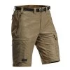 Men’s Hiking Shorts - MT 500 Brown