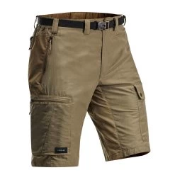 Men’s Hiking Shorts - MT 500 Brown