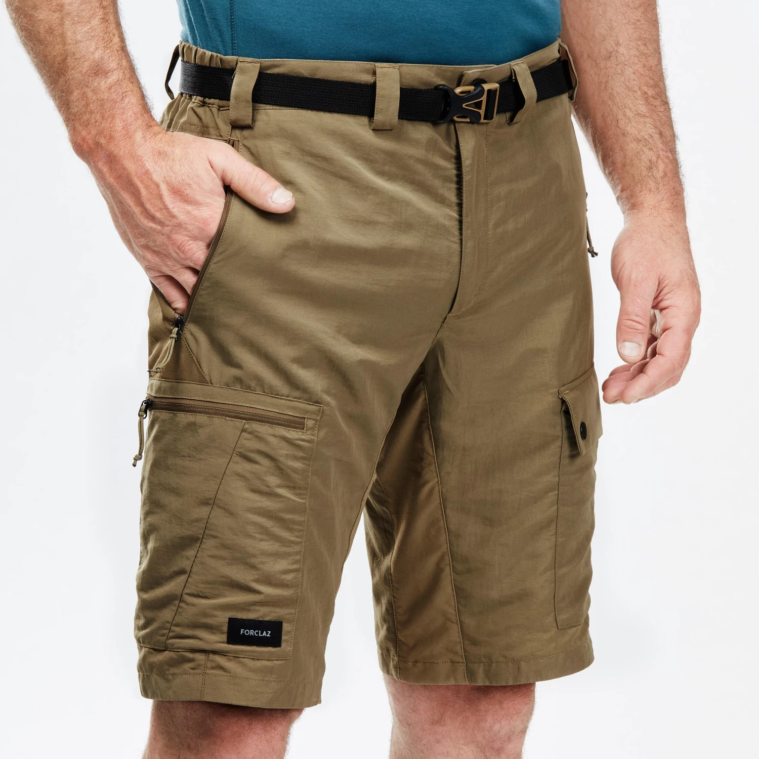 Men’s Hiking Shorts - MT 500 Brown 6 Men’s Hiking Shorts - MT 500 Brown - Image 4