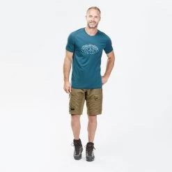 Men’s Hiking Shorts - MT 500 Brown 13 Men’s Hiking Shorts - MT 500 Brown -Outdoor Adventure Shop mens hiking shorts mt 500 brown 4