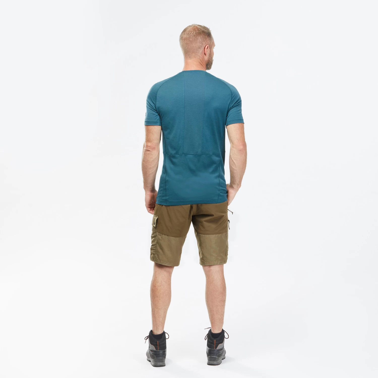 Men’s Hiking Shorts - MT 500 Brown 8 Men’s Hiking Shorts - MT 500 Brown - Image 6