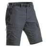 Men’s Hiking Shorts - MT 500 Grey -Outdoor Adventure Shop mens hiking shorts mt 500 grey