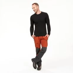 Men’s Hiking T-Shirt - MT 500 Black -Outdoor Adventure Shop mens hiking t shirt mt 500 black 5