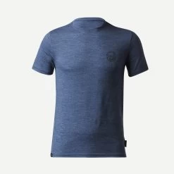 Men’s Hiking T-Shirt - Travel 100 Blue