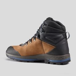 Men’s Leather Hiking Boots – MT 100 -Outdoor Adventure Shop mens leather hiking boots mt 100 3