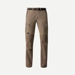 Men’s Mountain Hiking Pants - MT 500 Brown