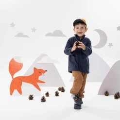 Quechua Kids’ Hiking Jacket - MH 150 Blue -Outdoor Adventure Shop mh 150 hiking fleece jacket kids 1