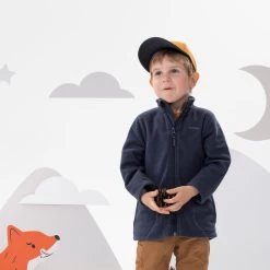 Quechua Kids’ Hiking Jacket - MH 150 Blue -Outdoor Adventure Shop mh 150 hiking fleece jacket kids 2