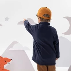 Quechua Kids’ Hiking Jacket - MH 150 Blue -Outdoor Adventure Shop mh 150 hiking fleece jacket kids 4