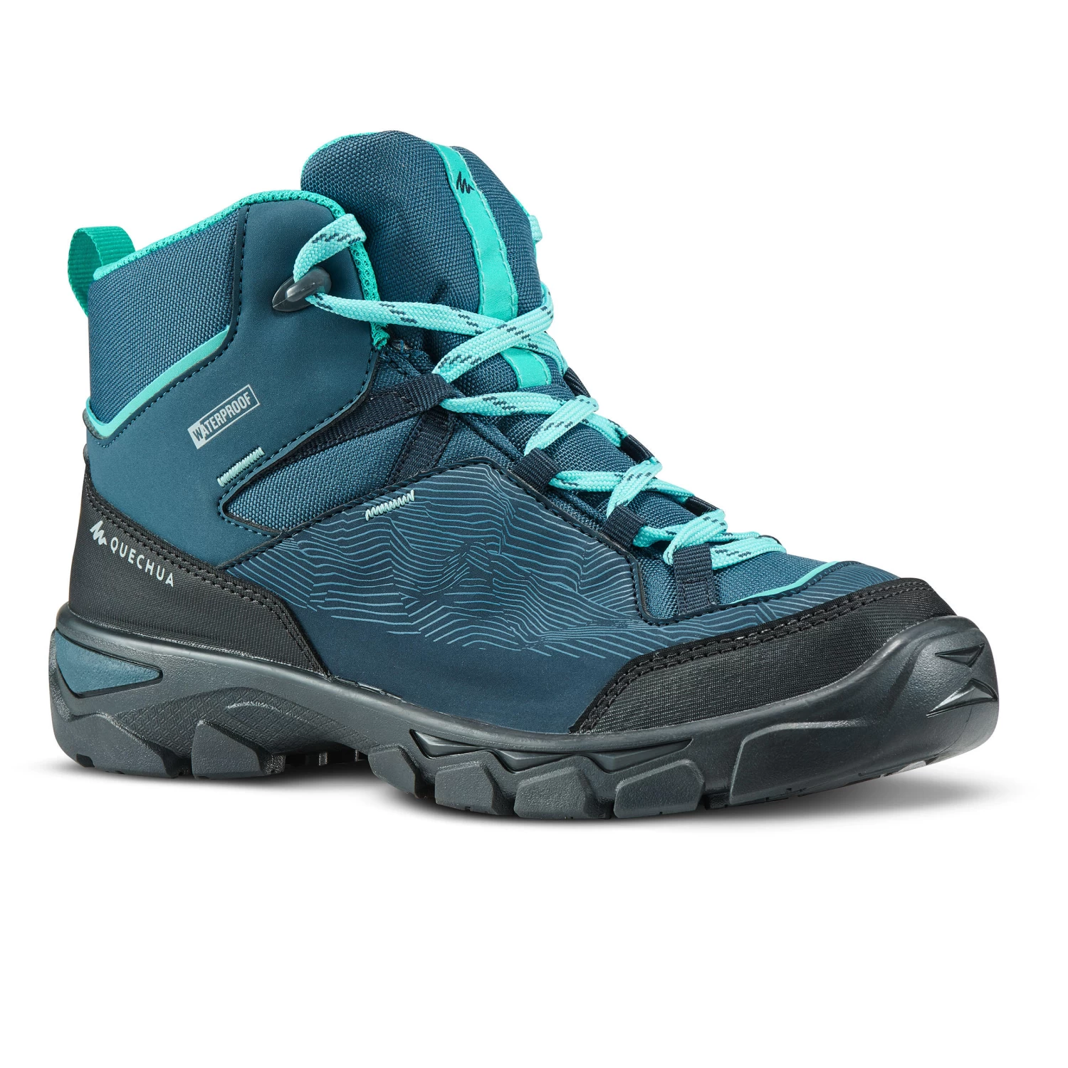 Quechua MH120 Waterproof Hiking Boots - Kids 3 Quechua MH120 Waterproof Hiking Boots - Kids