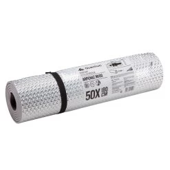 Single Camping Sleeping Pad - MT 100 Grey -Outdoor Adventure Shop mt 100 trekking sleeping mat 1 person 5