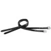 Horse Riding Stirrup Leathers - Romeo Black 2 Horse Riding Stirrup Leathers - Romeo Black -Outdoor Adventure Shop romeo adult child horseback riding stirrup leathers black