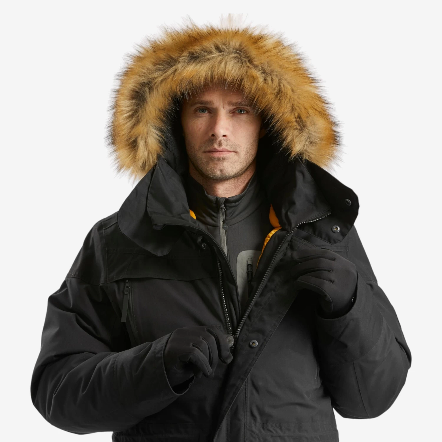Quechua SH 500 U-Warm Hiking Waterproof Parka - Men 5 Quechua SH 500 U-Warm Hiking Waterproof Parka - Men - Image 3