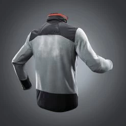 Quechua Men’s Hiking Fleece Jacket - SH 500 Grey -Outdoor Adventure Shop sh 500 x warm fleece jacket men 4