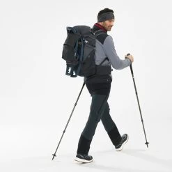 Quechua Men’s Hiking Fleece Jacket - SH 500 Grey -Outdoor Adventure Shop sh 500 x warm fleece jacket men 8