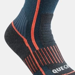 Quechua SH 520 Hiking Mid-Height Socks 2-Pack - Kids -Outdoor Adventure Shop sh 520 hiking mid height socks 2 pack kids 5