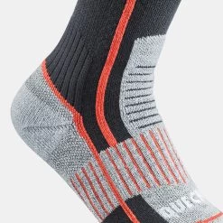 Quechua SH 520 Hiking Mid-Height Socks 2-Pack - Kids -Outdoor Adventure Shop sh 520 hiking mid height socks 2 pack kids 6