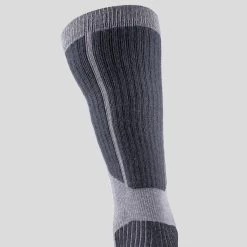 Quechua High Hiking Socks - SH 500 Grey -Outdoor Adventure Shop sh 520 x warm hiking high socks adults 4