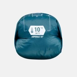 Quechua Sleeping Bag 5°C To 10°C - Arpenaz 10º New Zip Turquoise 12 Quechua Sleeping Bag 5°C To 10°C - Arpenaz 10º New Zip Turquoise -Outdoor Adventure Shop sleeping bag 5c to 10c arpenaz 10 new zip turquoise 3