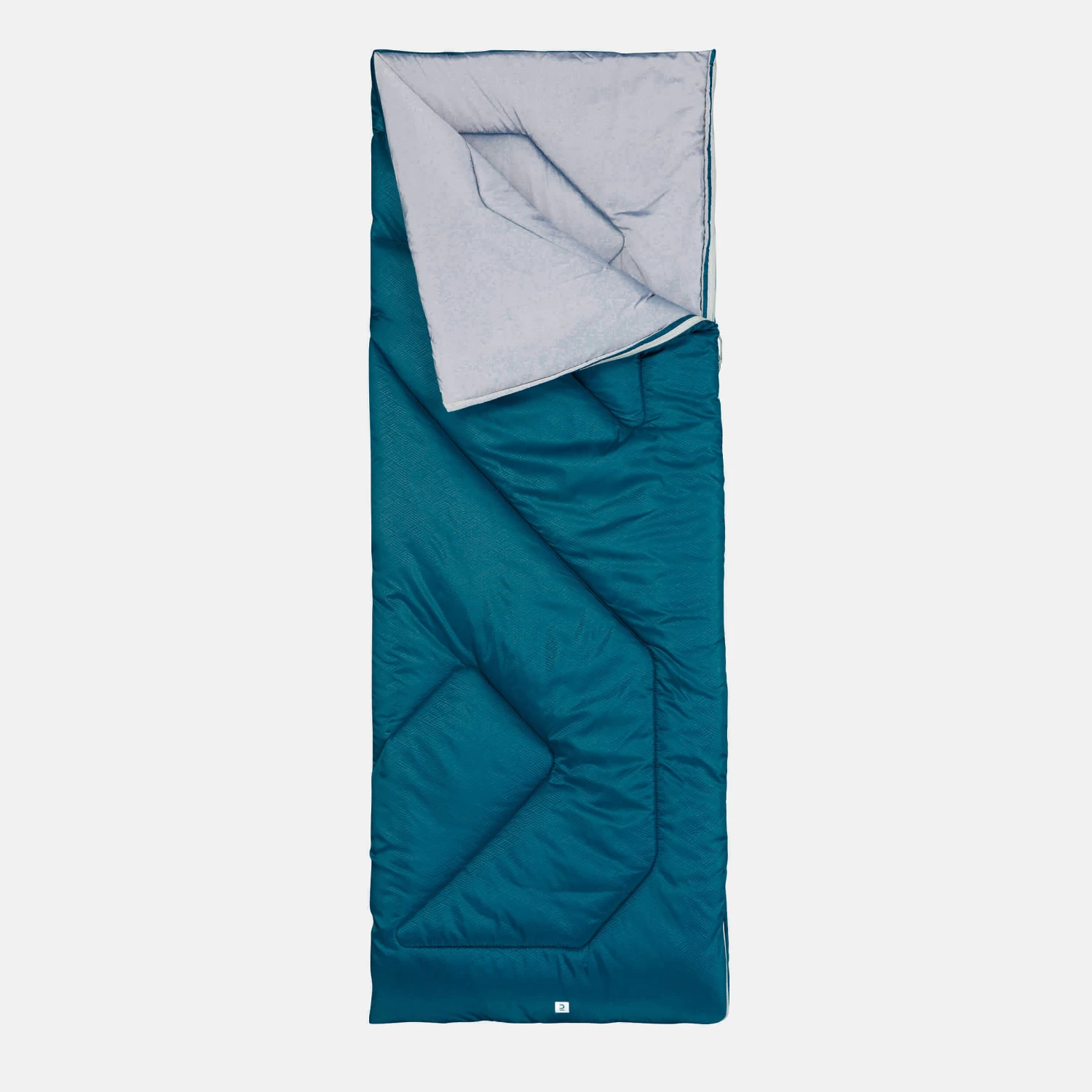 Quechua Sleeping Bag 5°C To 10°C - Arpenaz 10º New Zip Turquoise 7 Quechua Sleeping Bag 5°C To 10°C - Arpenaz 10º New Zip Turquoise - Image 5