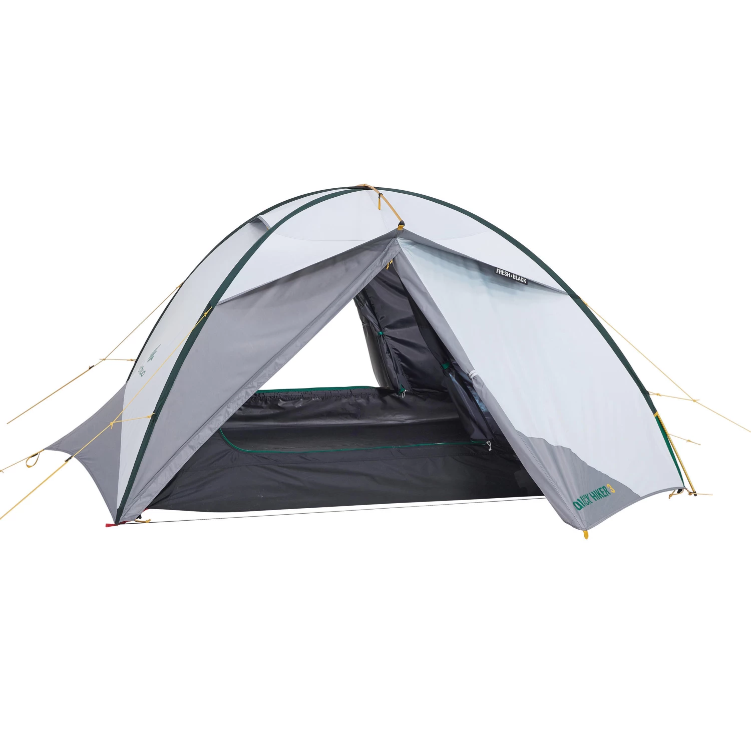 3-Person Fresh & Black Trekking Tent - Quickhiker 3 3-Person Fresh & Black Trekking Tent - Quickhiker