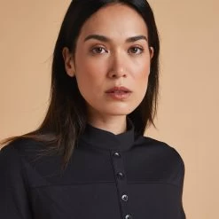 Women's Horse Riding Short-Sleeved Polo Shirt - 500 Black 10 Women's Horse Riding Short-Sleeved Polo Shirt - 500 Black -Outdoor Adventure Shop women s horse riding short sleeved polo shirt logo 500 black 2