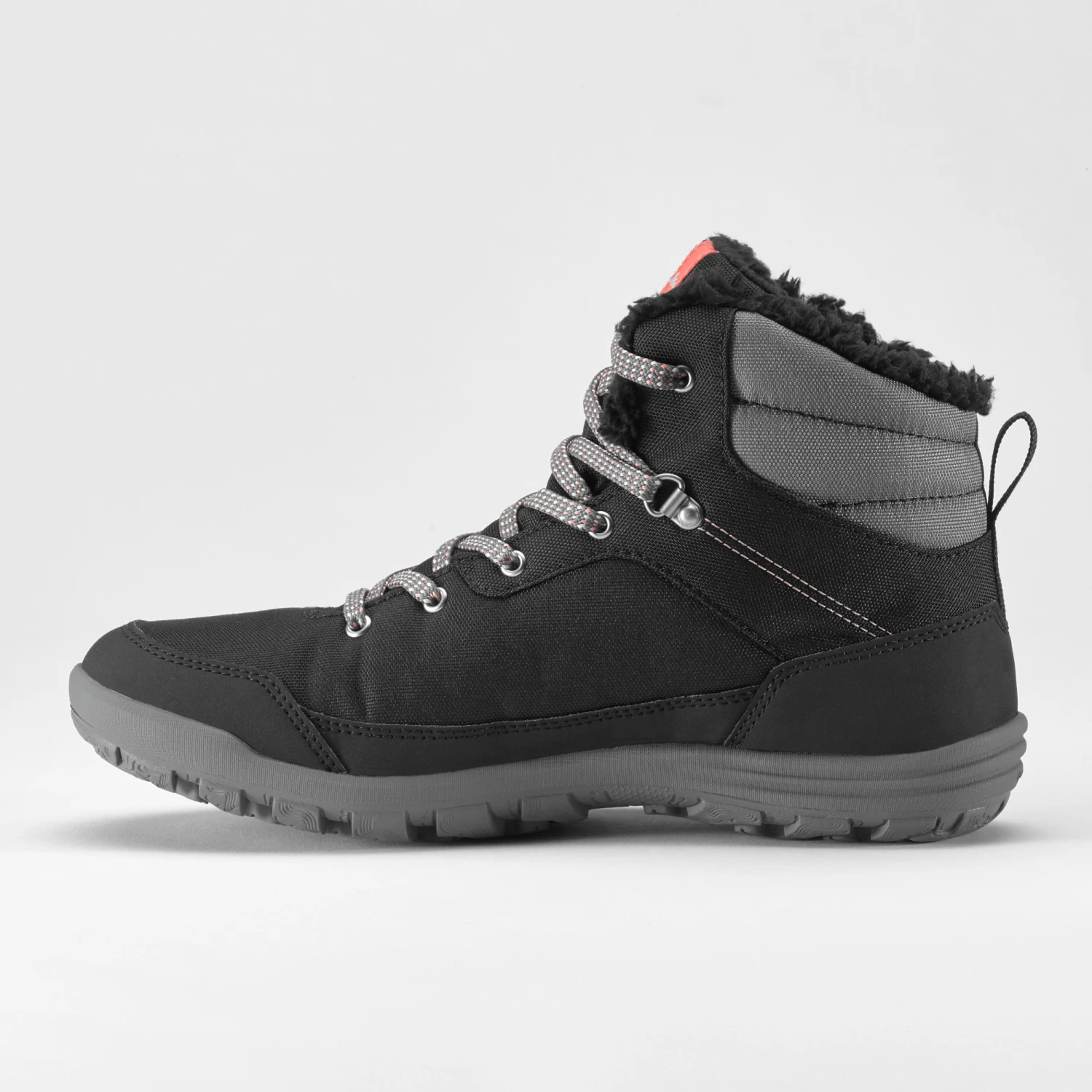 Quechua Women’s Winter Hiking Boots - SH 100 Black 5 Quechua Women’s Winter Hiking Boots - SH 100 Black - Image 3