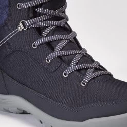 Quechua Women’s Waterproof Winter Boots - SH 100 Black -Outdoor Adventure Shop women s winter hiking boots sh 100 blue 4