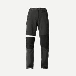 Women’s Hiking 2-in-1 Pants - MT 500 Grey