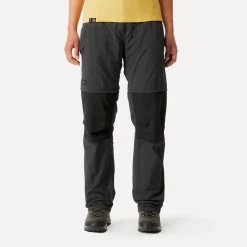 Women’s Hiking 2-in-1 Pants - MT 500 Grey -Outdoor Adventure Shop womens hiking 2 in 1 pants mt 500 grey 3
