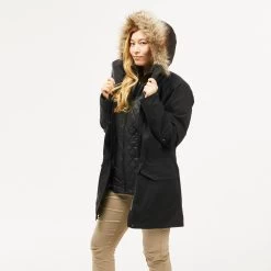 Women’s Hiking 3-in-1 Jacket – Travel 700 Black -Outdoor Adventure Shop womens hiking 3 in 1 jacket travel700 black 4