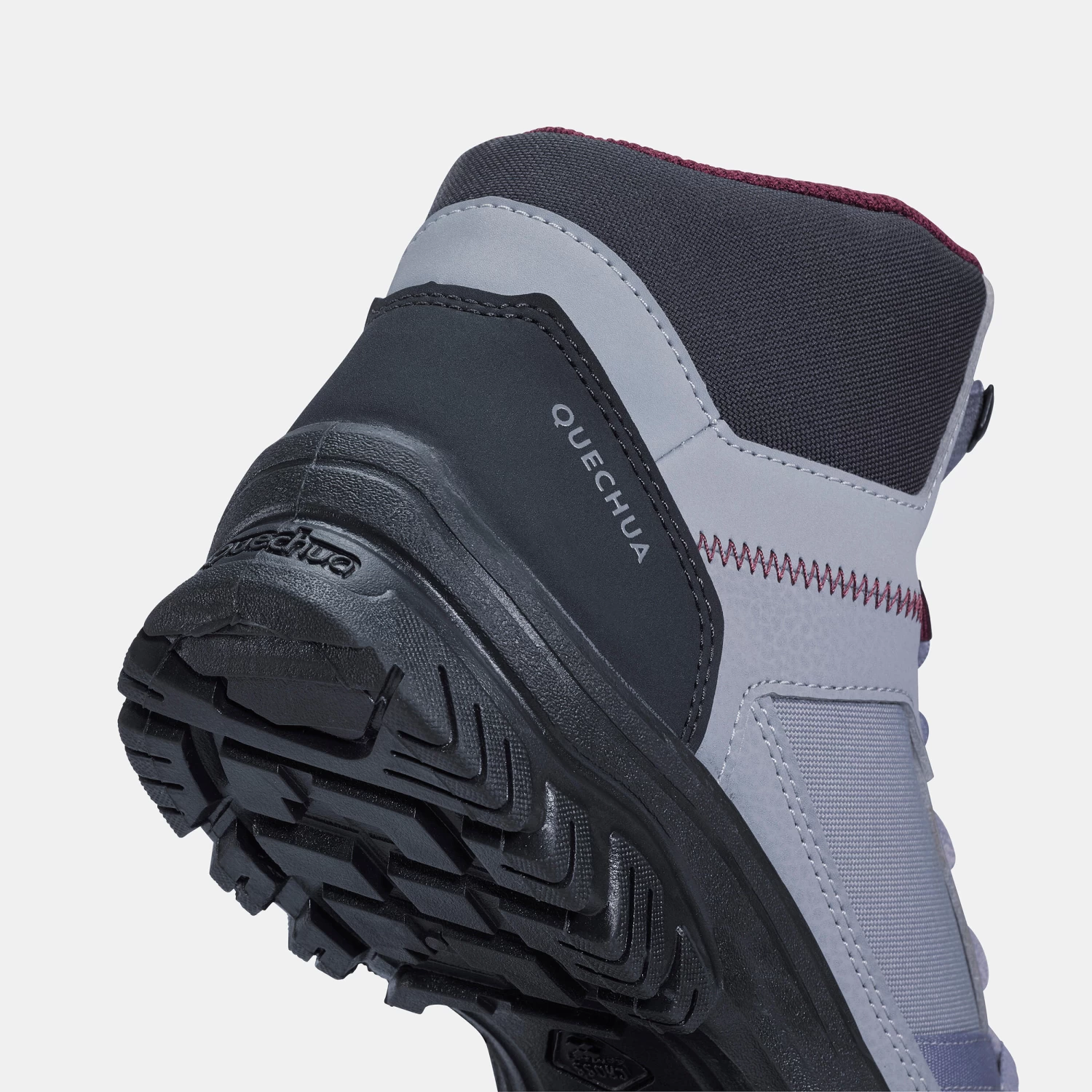 Quechua Women’s Hiking Boots - NH 100 Grey 7 Quechua Women’s Hiking Boots - NH 100 Grey - Image 5