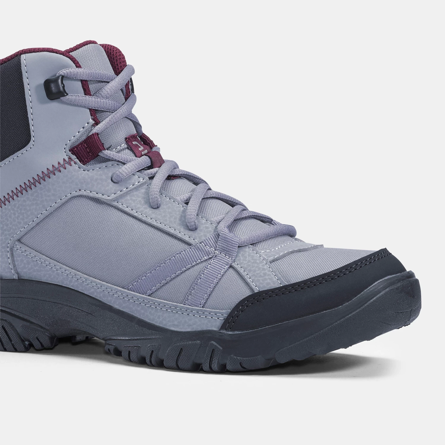 Quechua Women’s Hiking Boots - NH 100 Grey 9 Quechua Women’s Hiking Boots - NH 100 Grey - Image 7