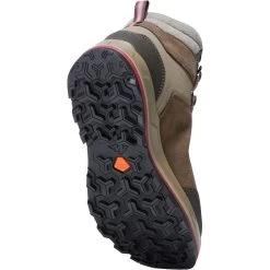 Women’s Leather Hiking Boots - MT 100 Beige -Outdoor Adventure Shop womens hiking leather boots mt 100 beige 7