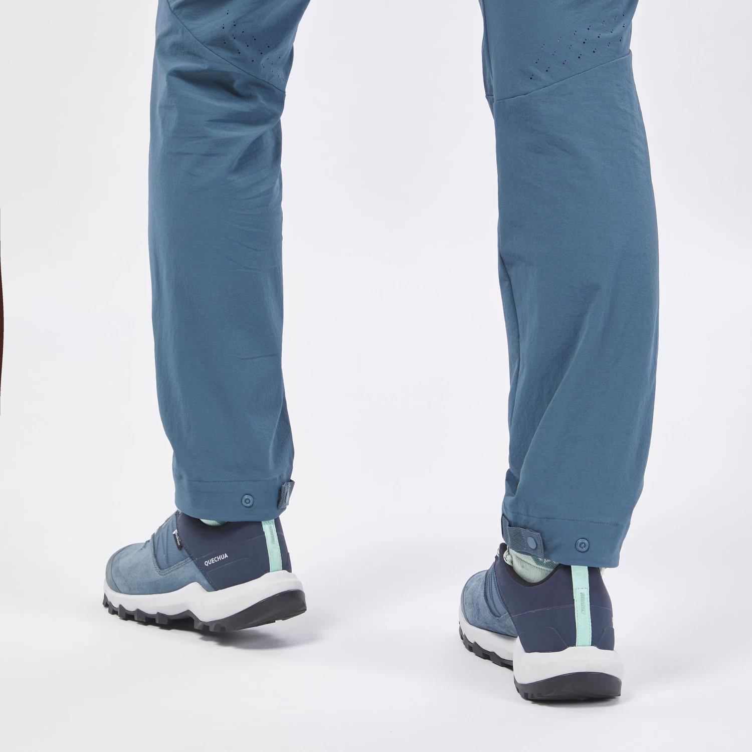 Quechua Women’s Hiking Pants - MH 100 Blue/Grey 9 Quechua Women’s Hiking Pants - MH 100 Blue/Grey - Image 7