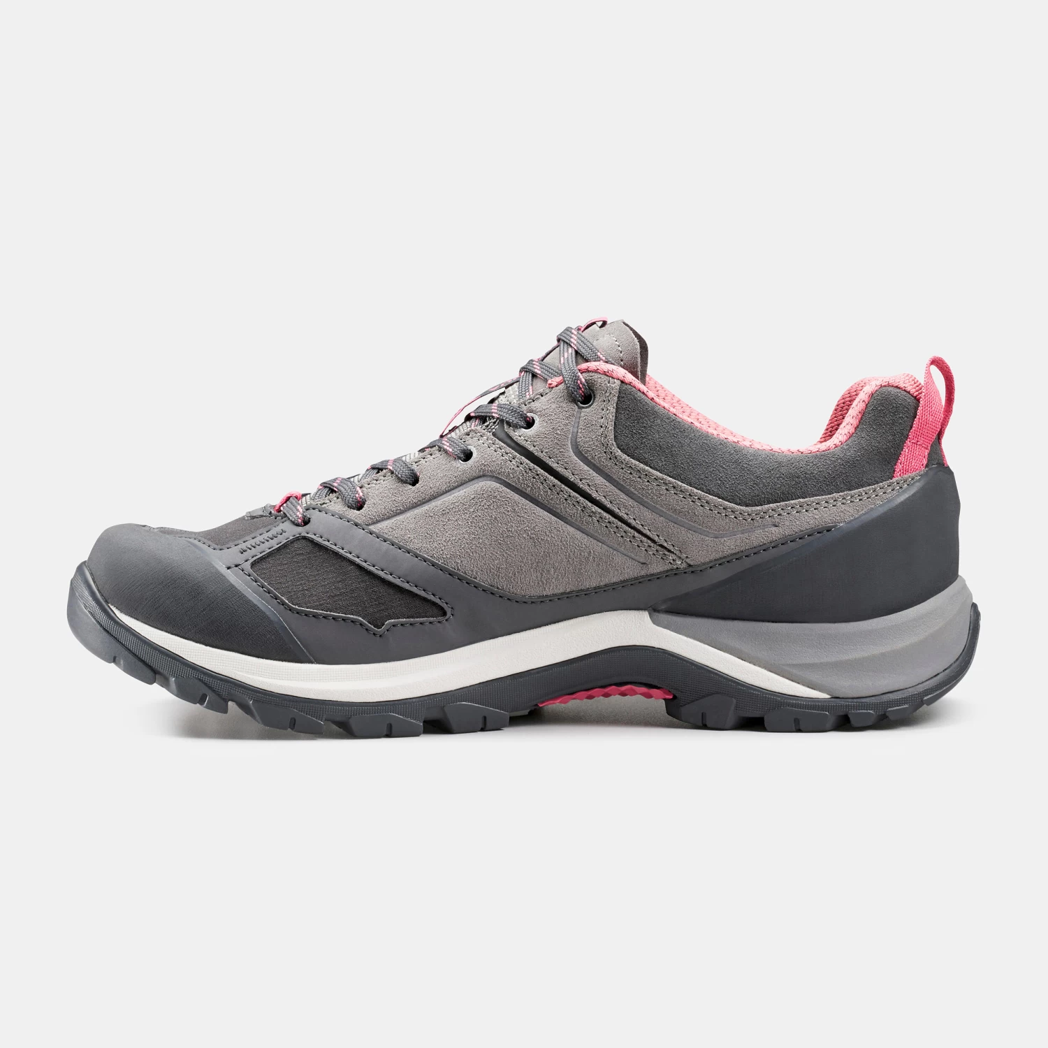 Quechua Women’s Hiking Shoes – MH 500 Pink/Grey 4 Quechua Women’s Hiking Shoes – MH 500 Pink/Grey - Image 2