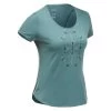 Quechua Women’s Hiking T-Shirt - NH 500 Green